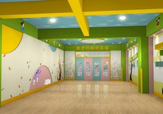幼儿园装修,幼儿园设计,幼儿园色彩搭配,广州幼儿园装修,童真装饰