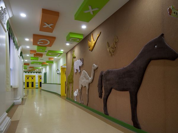 幼儿园设计,幼儿园走廊设计,幼儿园走廊装修,幼儿园装修,广州幼儿园装修